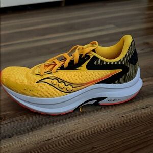 Saucony Vibrant Yellow Athletic Shoe